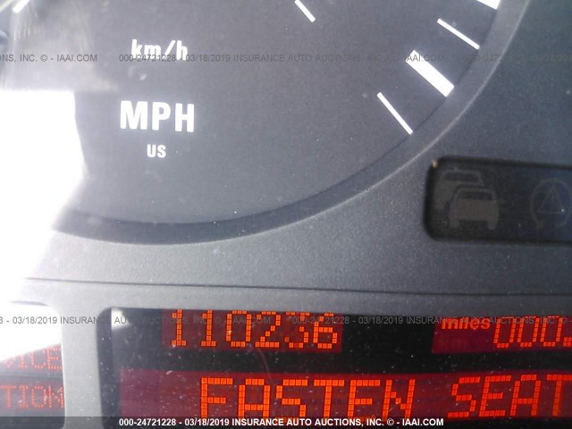 WBADN63421GM73666 - 2001 BMW 540 I AUTOMATIC Szary zdjęcie 7