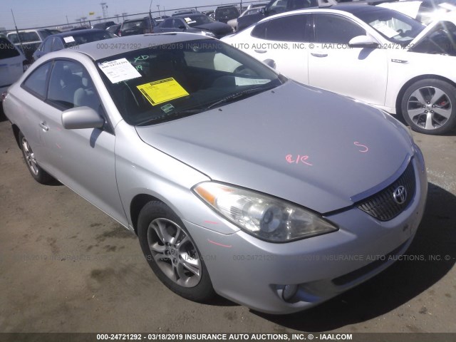 4T1CE38P06U748424 - 2006 TOYOTA CAMRY SOLARA SE/SLE 银色 照片 1