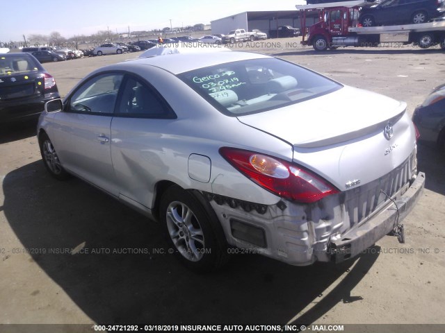 4T1CE38P06U748424 - 2006 TOYOTA CAMRY SOLARA SE/SLE 银色 照片 3