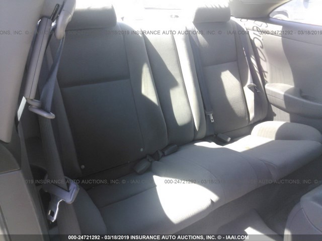 4T1CE38P06U748424 - 2006 TOYOTA CAMRY SOLARA SE/SLE 银色 照片 8