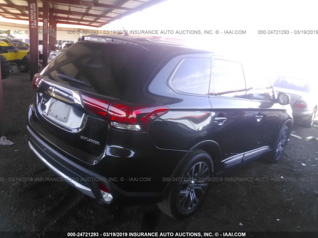 JA4AD2A39GZ041918 - 2016 MITSUBISHI OUTLANDER ES BLACK photo 4