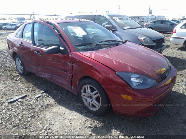 1FAFP34373W240620 - 2003 FORD FOCUS SE COMFORT/SE SPORT RED photo 1