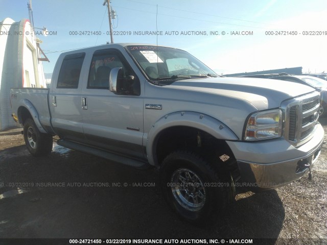 1FTWW31P37EB04565 - 2007 FORD F350 SRW SUPER DUTY SILVER photo 1