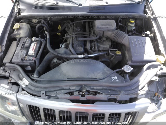 1J4GX48S54C212723 - 2004 JEEP GRAND CHEROKEE LAREDO/COLUMBIA/FREEDOM 灰色 照片 10