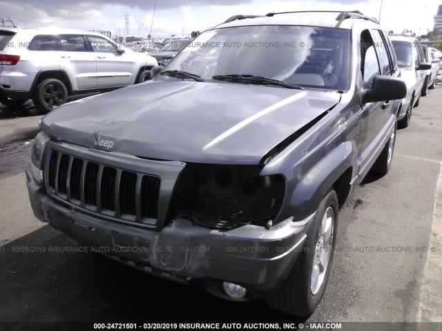 1J4GX48S54C212723 - 2004 JEEP GRAND CHEROKEE LAREDO/COLUMBIA/FREEDOM 灰色 照片 2
