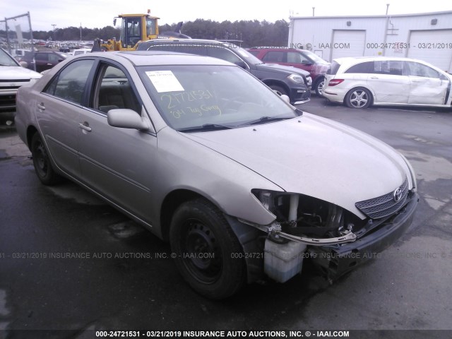 4T1BE32K04U882694 - 2004 TOYOTA CAMRY LE/XLE/SE TAN photo 1