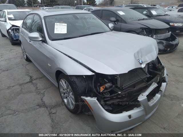 WBAPL5C56BA921112 - 2011 BMW 335 XI SILVER photo 1