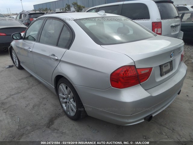 WBAPL5C56BA921112 - 2011 BMW 335 XI SILVER photo 3