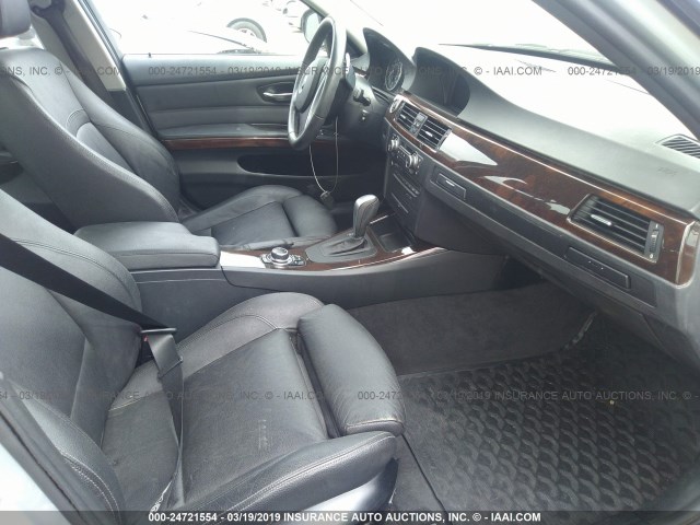 WBAPL5C56BA921112 - 2011 BMW 335 XI SILVER photo 5