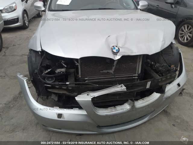 WBAPL5C56BA921112 - 2011 BMW 335 XI SILVER photo 6