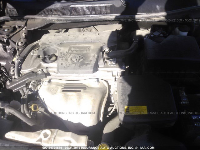 4T1BF1FK2EU868082 - 2014 TOYOTA CAMRY L/SE/LE/XLE Boz foto 10