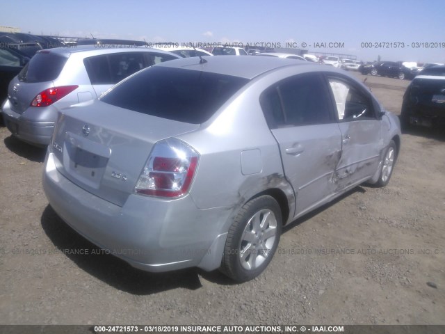 3N1AB61E47L703533 - 2007 NISSAN SENTRA 2.0/2.0S/2.0SL GRAY photo 4