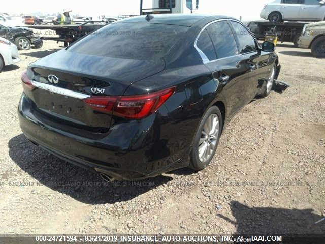 JN1EV7AP7JM352341 - 2018 INFINITI Q50 LUXE/SPORT BLACK photo 4