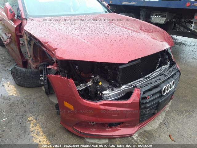 WAUW2AFCXGN052208 - 2016 AUDI S7 PRESTIGE RED photo 6