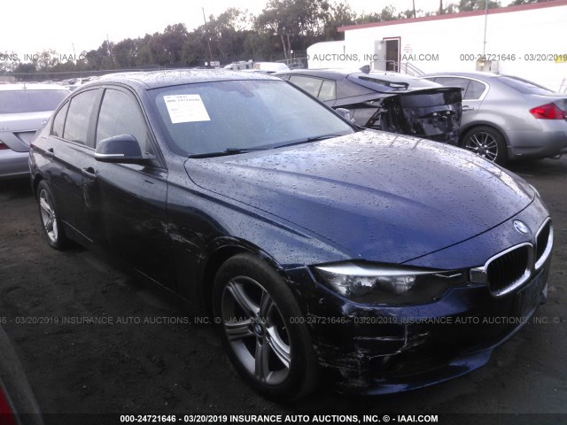 WBA3C1G59DNR47152 - 2013 BMW 328 I SULEV BLUE photo 1