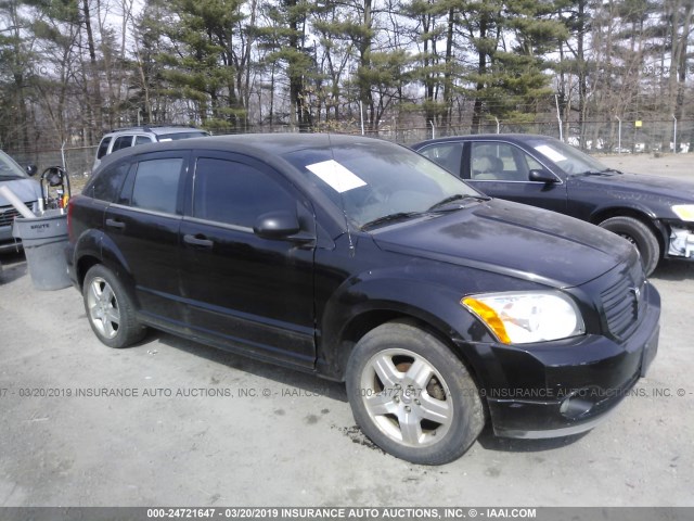 1B3HB48B77D350899 - 2007 DODGE CALIBER SXT BLACK photo 1