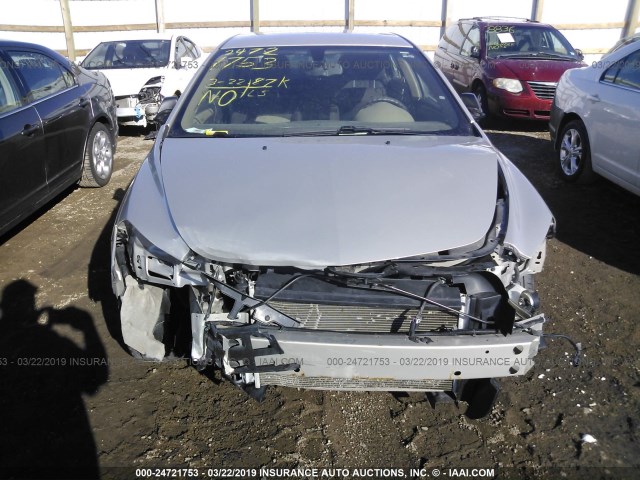 1G1ZB5E05CF223099 - 2012 CHEVROLET MALIBU LS GOLD photo 6