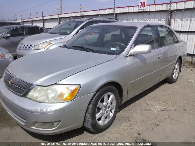 4T1BF28B82U209387 - 2002 TOYOTA AVALON XL/XLS SILVER photo 2