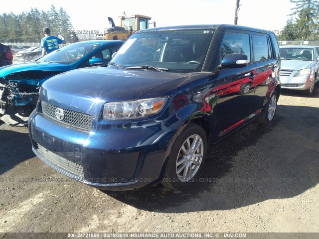 JTLKE50E281035815 - 2008 TOYOTA SCION XB 蓝色 照片 2