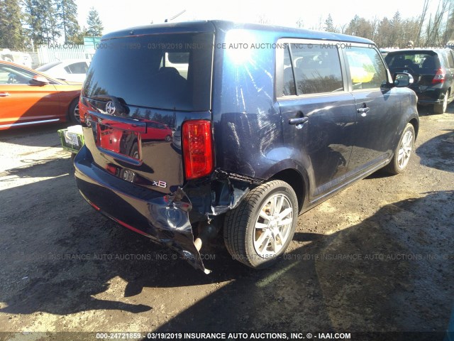 JTLKE50E281035815 - 2008 TOYOTA SCION XB 蓝色 照片 4