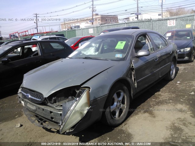 1FAFP55U62G121047 - 2002 FORD TAURUS SES GRAY photo 2