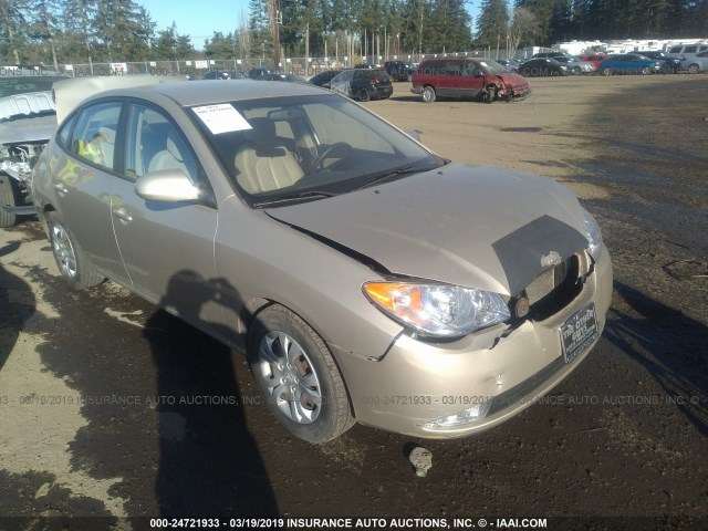 KMHDU46D89U808587 - 2009 HYUNDAI ELANTRA GLS/SE GOLD photo 1