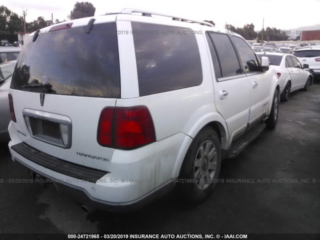 5LMFU28R33LJ08623 - 2003 LINCOLN NAVIGATOR 白色 照片 4