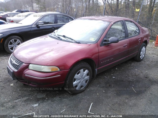 1C3EJ46XXYN188026 - 2000 CHRYSLER CIRRUS LX MAROON photo 2