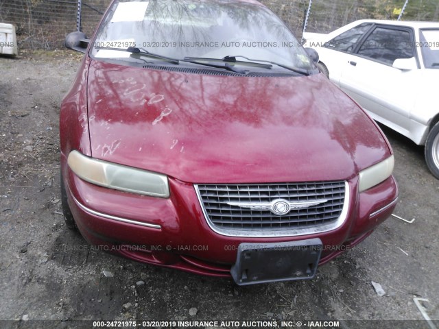 1C3EJ46XXYN188026 - 2000 CHRYSLER CIRRUS LX MAROON photo 6