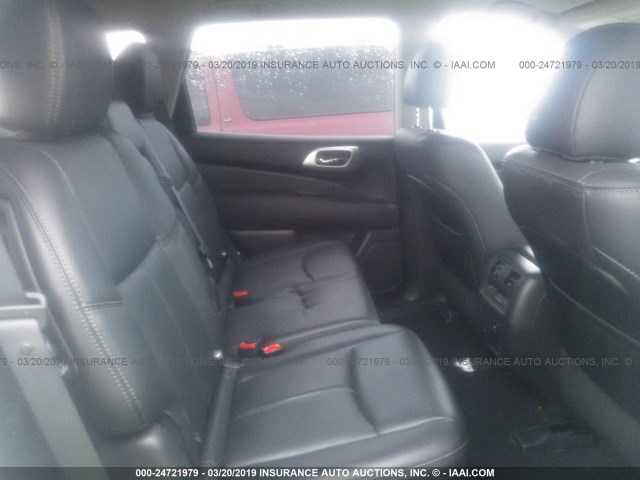 5N1AR2MN1GC632666 - 2016 NISSAN PATHFINDER S/SV/SL/PLATINUM WHITE photo 8