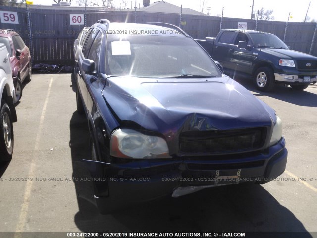 YV1CM91H641076861 - 2004 VOLVO XC90 T6 BLUE photo 6