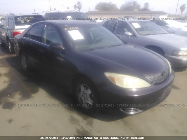 4T1BF32K92U519627 - 2002 TOYOTA CAMRY LE/XLE/SE PURPLE photo 1