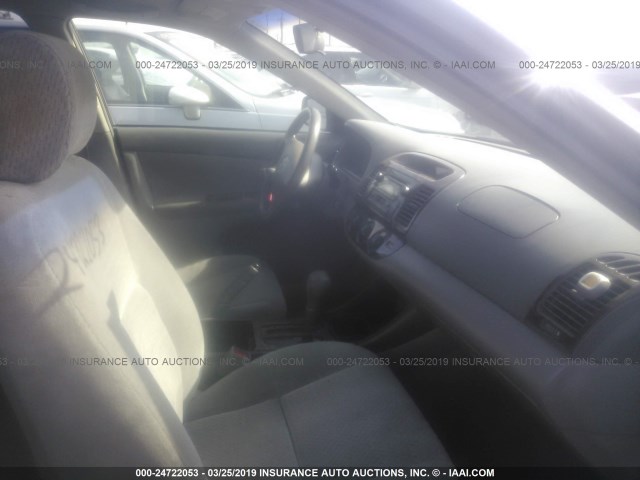 4T1BF32K92U519627 - 2002 TOYOTA CAMRY LE/XLE/SE PURPLE photo 5