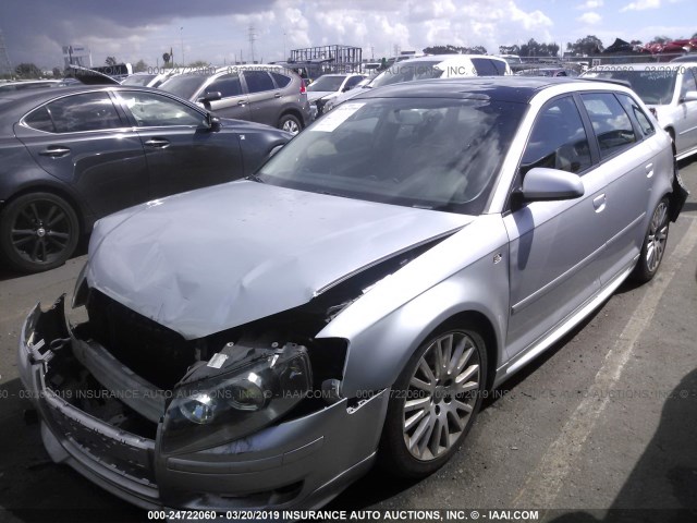 WAUMF78P76A001799 - 2006 AUDI A3 2.0 SPORT SILVER photo 2