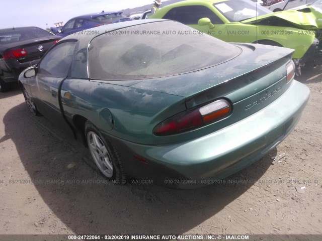 2G1FP22K1V2153159 - 1997 CHEVROLET CAMARO RS GREEN photo 3