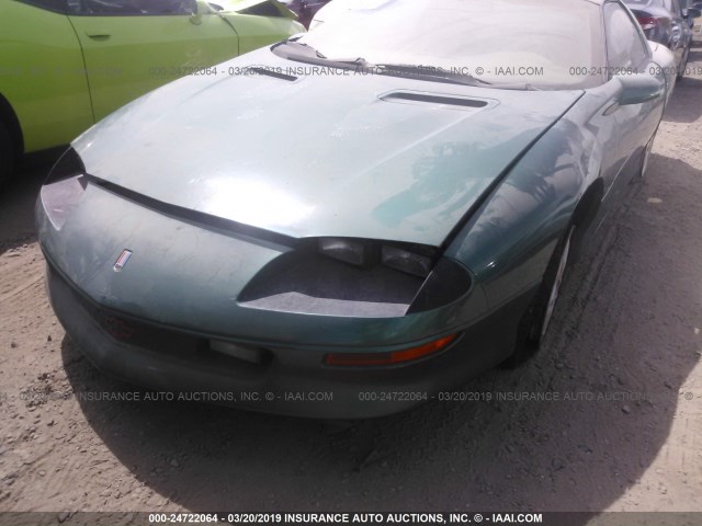 2G1FP22K1V2153159 - 1997 CHEVROLET CAMARO RS GREEN photo 6