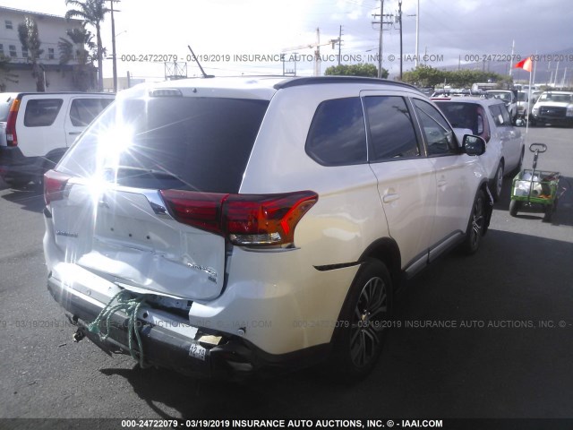 JA4AD3A34GZ062116 - 2016 MITSUBISHI OUTLANDER SE/SEL WHITE photo 4