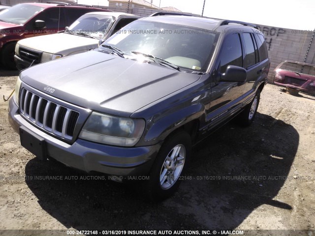 1J4GX48N94C335032 - 2004 JEEP GRAND CHEROKEE LAREDO/COLUMBIA/FREEDOM GRAY photo 2