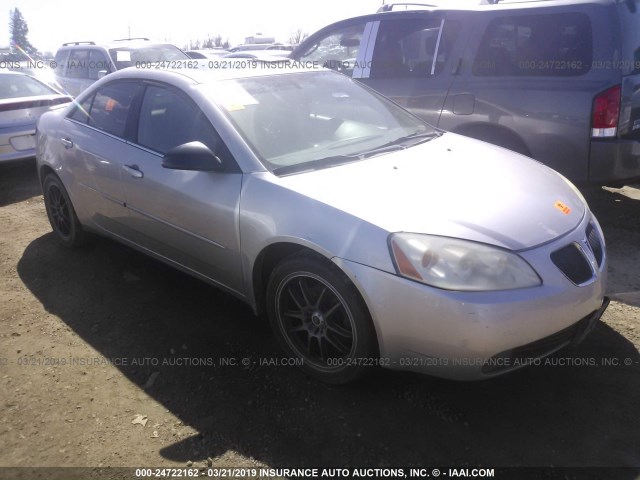 1G2ZH528854160499 - 2005 PONTIAC G6 GT SILVER photo 1