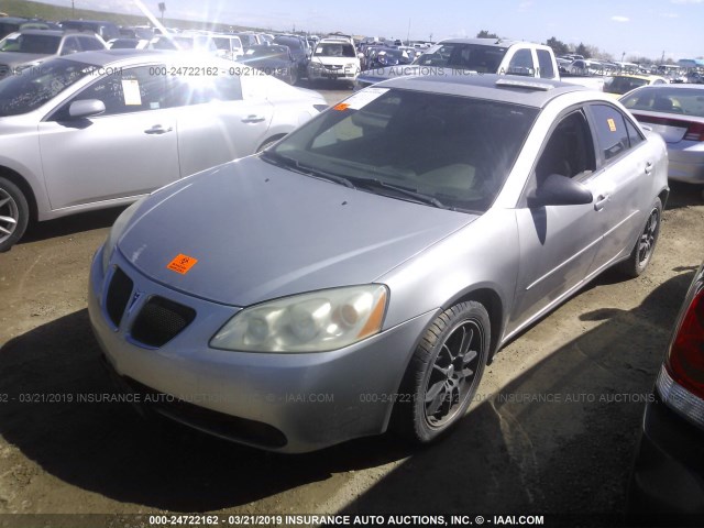 1G2ZH528854160499 - 2005 PONTIAC G6 GT SILVER photo 2