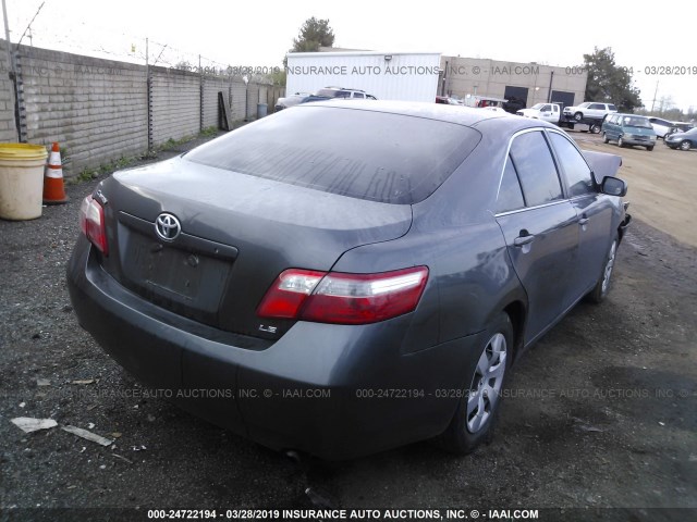 4T1BE46K79U804775 - 2009 TOYOTA CAMRY SE/LE/XLE GRAY photo 4