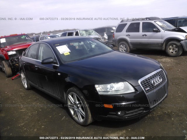 WAUDH74F38N043308 - 2008 AUDI A6 3.2 QUATTRO BLACK photo 1