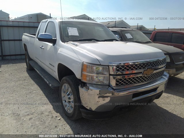 1GC2CVCGXBZ369999 - 2011 CHEVROLET SILVERADO C2500 HEAVY DUTY WHITE photo 1