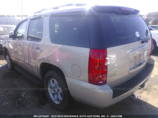 1GKFC13097J403356 - 2007 GMC YUKON SILVER photo 3