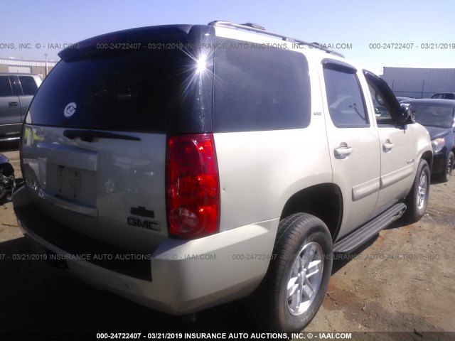 1GKFC13097J403356 - 2007 GMC YUKON SILVER photo 4