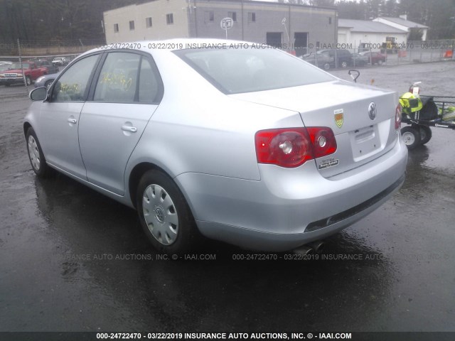 3VWPG71K96M728700 - 2006 VOLKSWAGEN JETTA VALUE SILVER photo 3