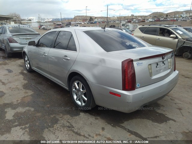 1G6DW677660109760 - 2006 CADILLAC STS SILVER photo 3