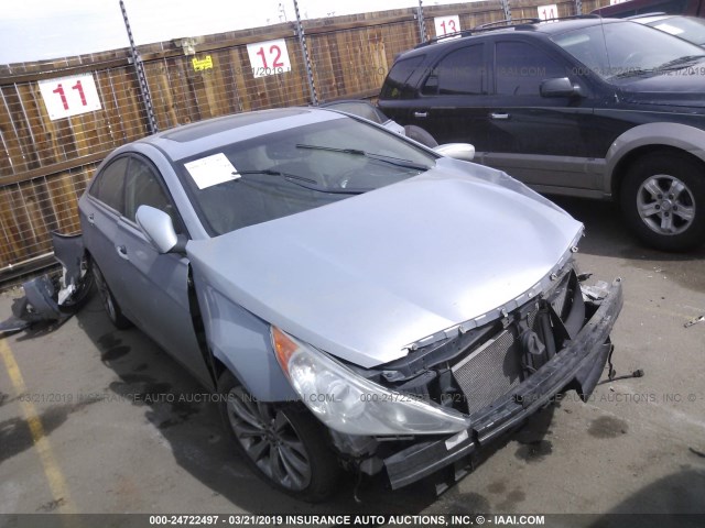 5NPEC4AB0BH223360 - 2011 HYUNDAI SONATA SE/LIMITED SILVER photo 1