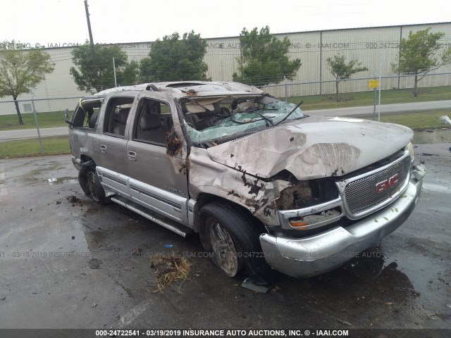 1GKEC16Z93J100495 - 2003 GMC YUKON XL C1500 GOLD photo 1