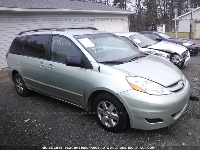 5TDZA23CX6S556117 - 2006 TOYOTA SIENNA CE/LE GREEN photo 1